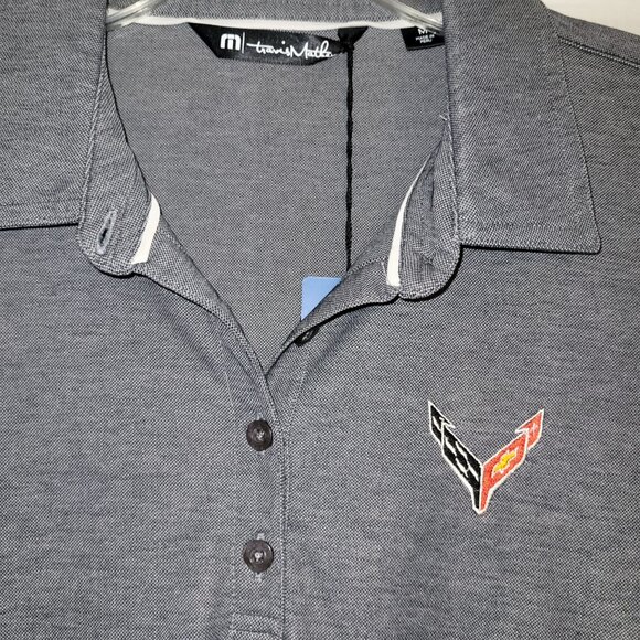 Travis Mathew Corvette Crenshaw Pima Cotton Blend Performance Polo - Picture 4 of 7